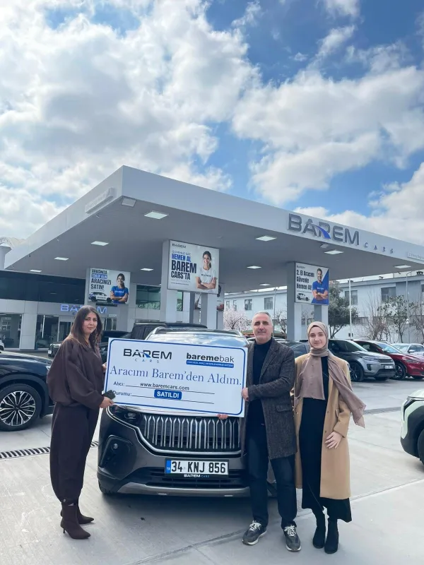 Aracını Barem Cars ile satan mutlu müşteri 1