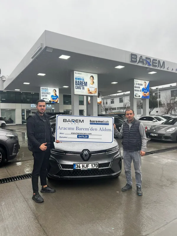 Aracını Barem Cars ile satan mutlu müşteri 3