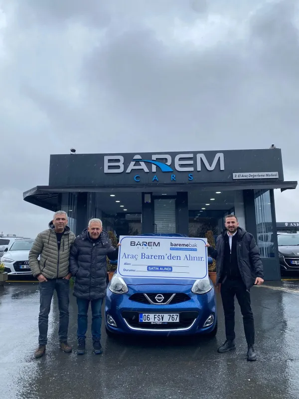 Aracını Barem Cars ile satan mutlu müşteri 4