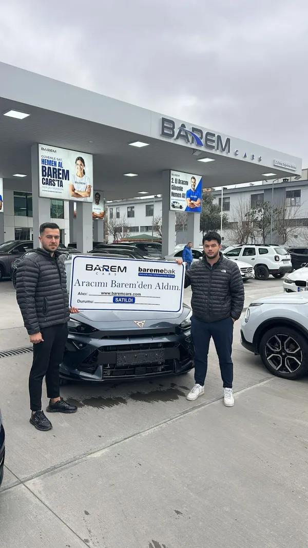 Aracını Barem Cars ile satan mutlu müşteri 9