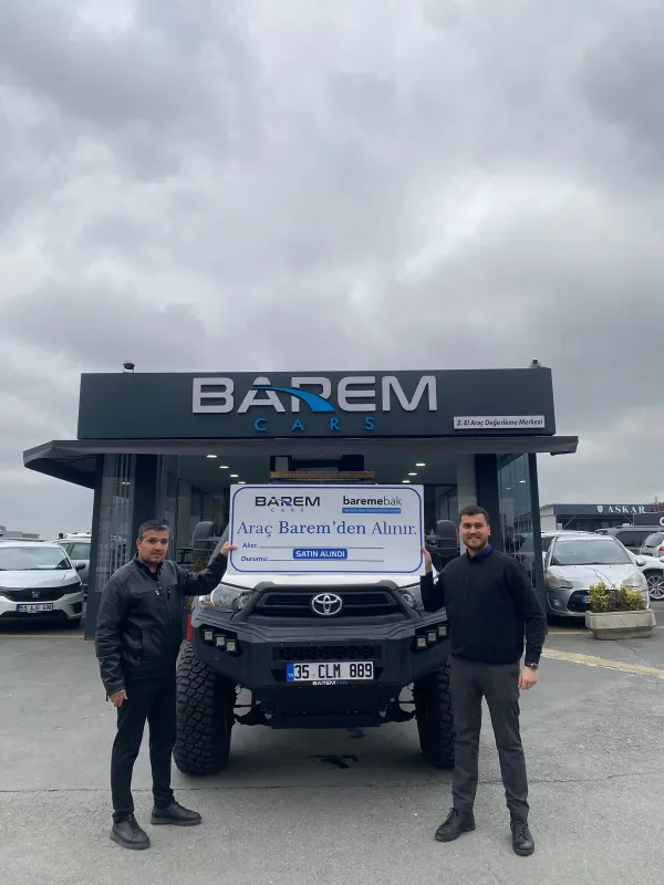 Aracını Barem Cars ile satan mutlu müşteri 12