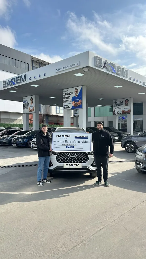 Aracını Barem Cars ile satan mutlu müşteri 13