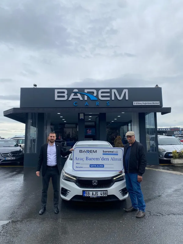 Aracını Barem Cars ile satan mutlu müşteri 14