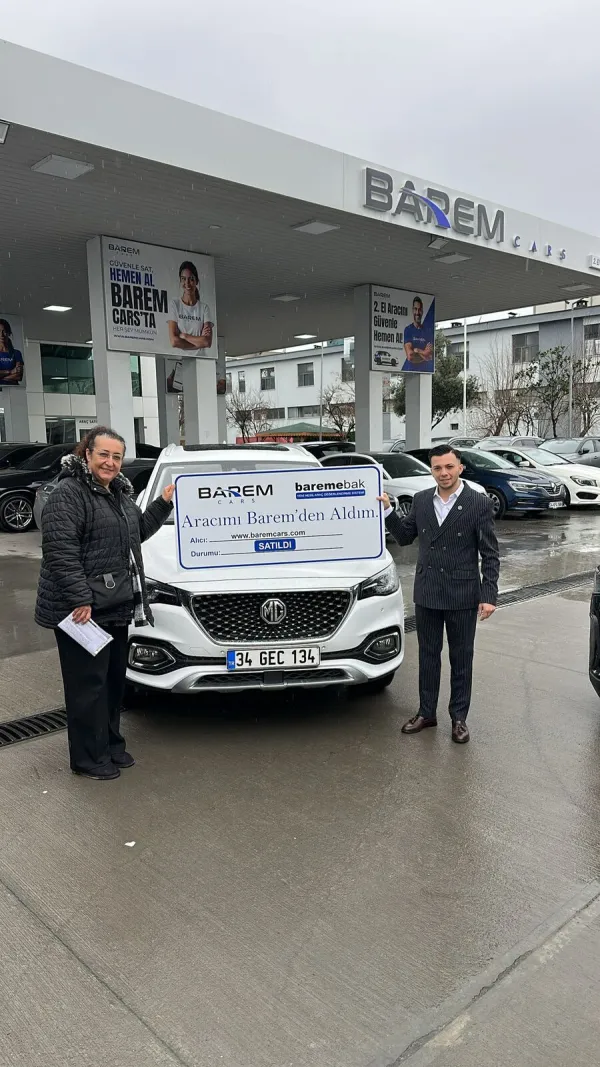 Aracını Barem Cars ile satan mutlu müşteri 15
