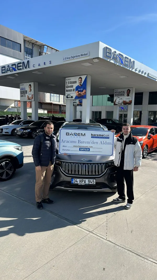 Aracını Barem Cars ile satan mutlu müşteri 20
