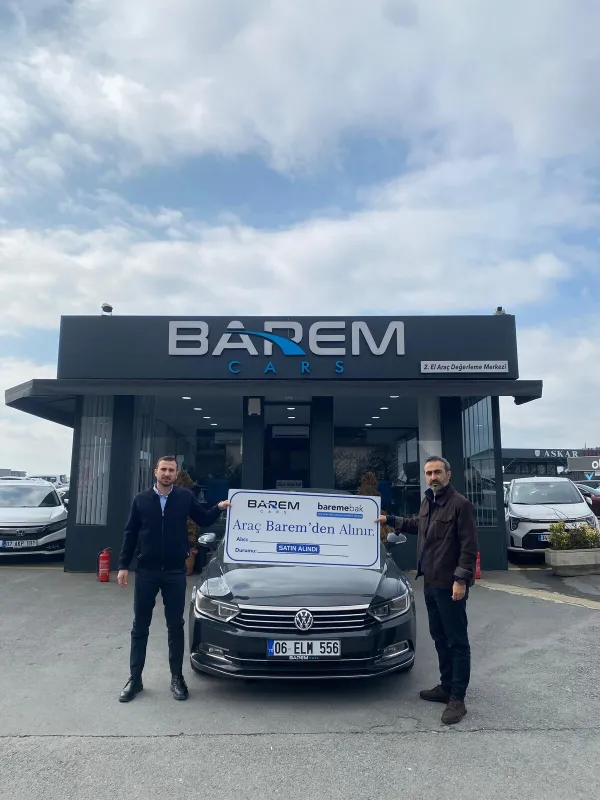 Aracını Barem Cars ile satan mutlu müşteri 22