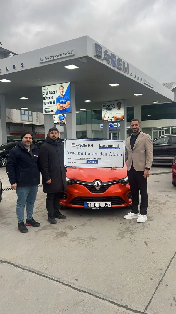 Aracını Barem Cars ile satan mutlu müşteri 25