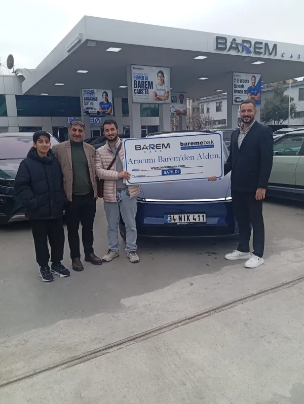 Aracını Barem Cars ile satan mutlu müşteri 26
