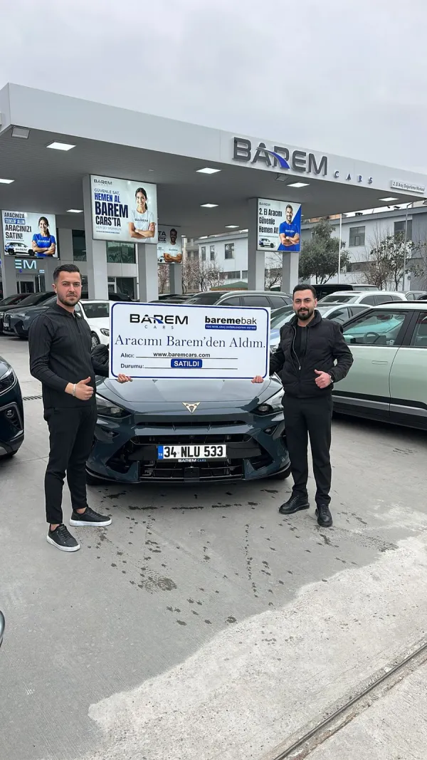 Aracını Barem Cars ile satan mutlu müşteri 28