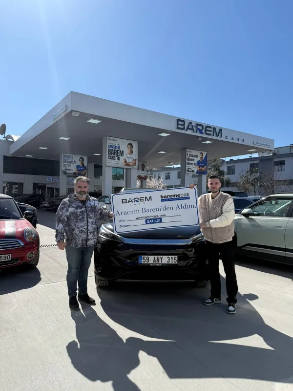 Aracını Barem Cars ile satan mutlu müşteri 33
