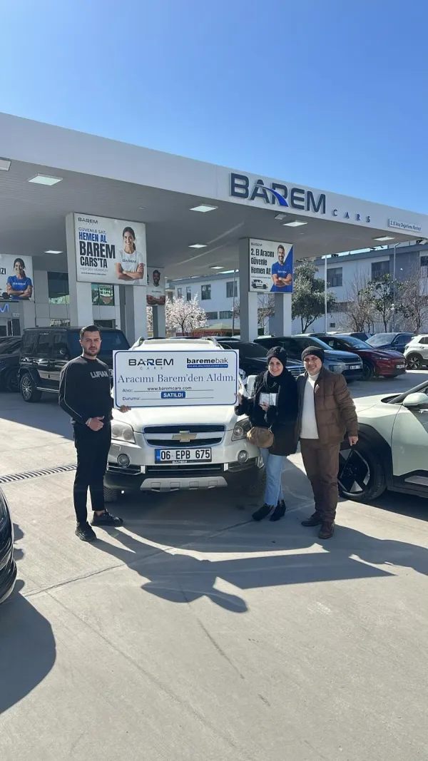 Aracını Barem Cars ile satan mutlu müşteri 35