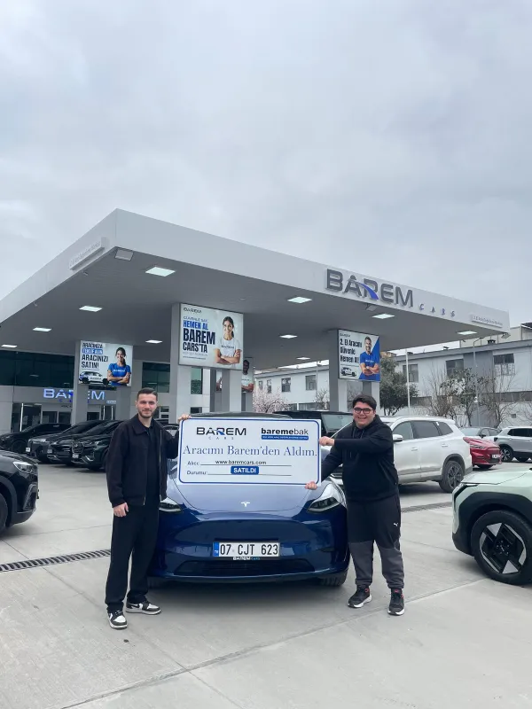 Aracını Barem Cars ile satan mutlu müşteri 36