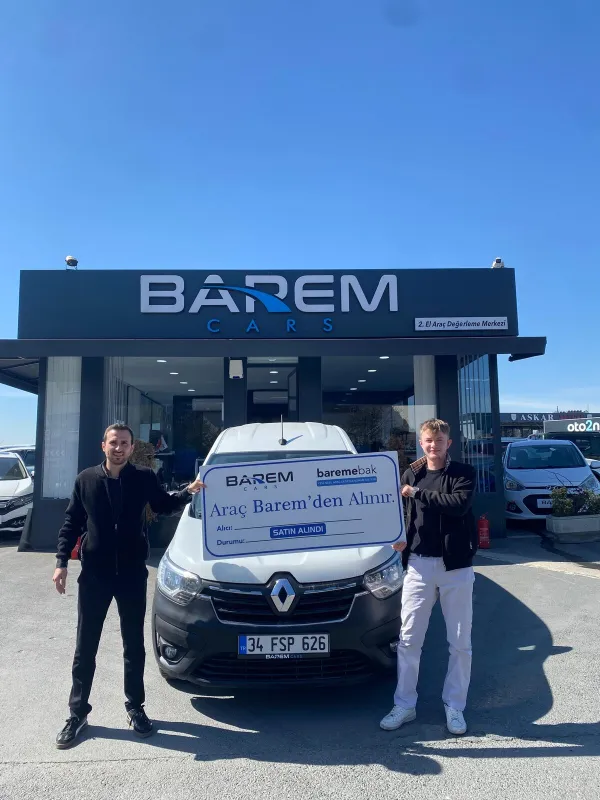 Aracını Barem Cars ile satan mutlu müşteri 37