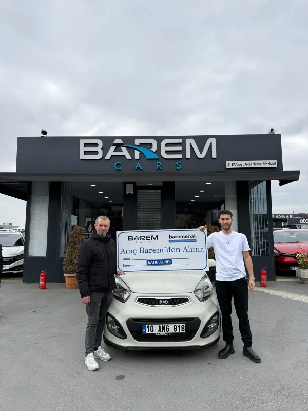 Aracını Barem Cars ile satan mutlu müşteri 38
