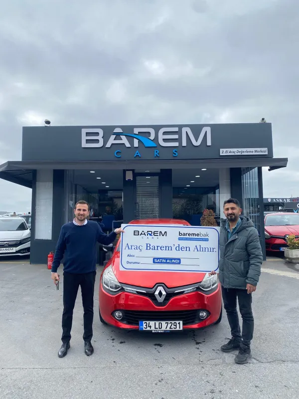 Aracını Barem Cars ile satan mutlu müşteri 39