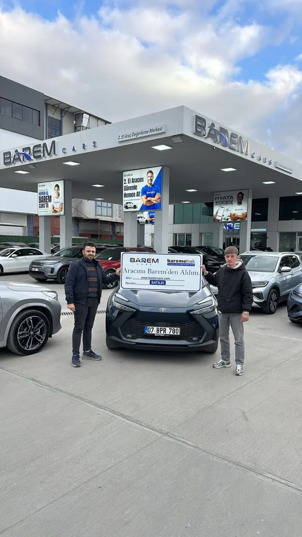 Aracını Barem Cars ile satan mutlu müşteri 40